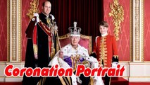 King Charles Poses with Heirs Prince William and Prince George in New Coronation Portrait
