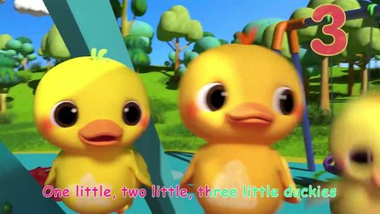 Ten Little Duckies! - CoComelon Furry Friends - Animals for Kids