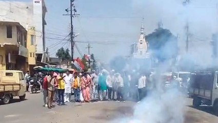 बालाघाट: कर्नाटक चुनाव में कांग्रेस की जीत पर कांग्रेसियों ने मनाया जश्न