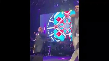 Demet Akalın, AKP mitinginde sahne aldı