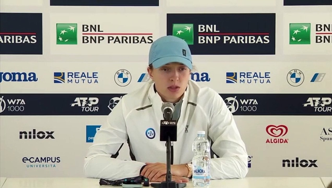 WTA - Rome 2023 - Iga Swiatek : "I don't want to see Nadal suffer. I'm a bit biased because I would like to see him play again, but if he has to suffer I know it won't be fun"