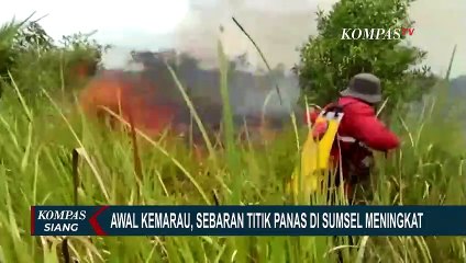 Awal Musim Kemarau, Sebaran Titik Panas di Sumsel Meningkat Signifikan