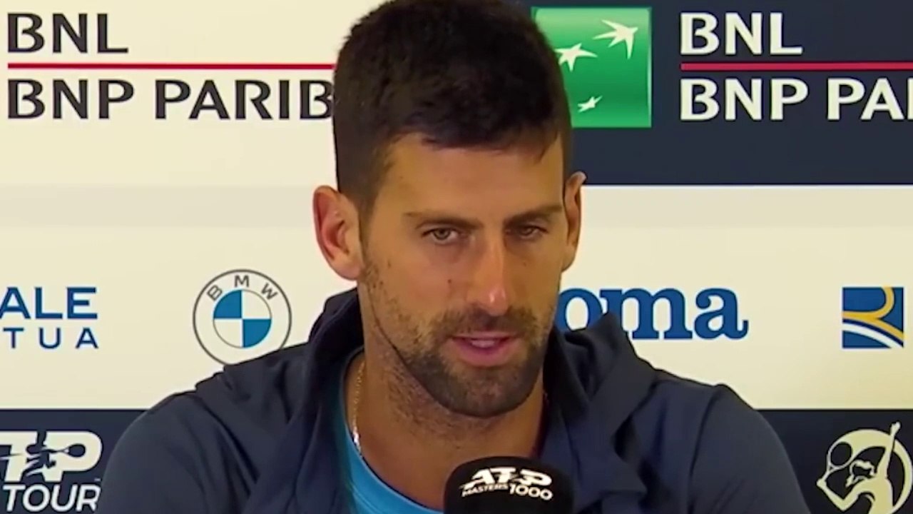 ATP - Rome 2023 - Novak Djokovic : "I got very...