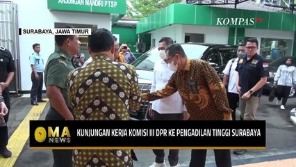 Masalah yang Ditemukan Komisi III DPR saat Kunjungan Kerja ke Pengadilan Tinggi Surabaya - MA NEWS
