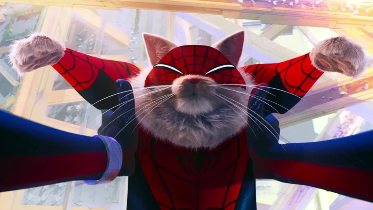 Erst ein Spider-Schwein, jetzt eine Spider-Katze: Across the Spider-Verse im Superhelden-Trailer