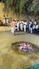 ओसियां में जसनाथी सम्प्रदाय का अग्नि नृत्य जागरण