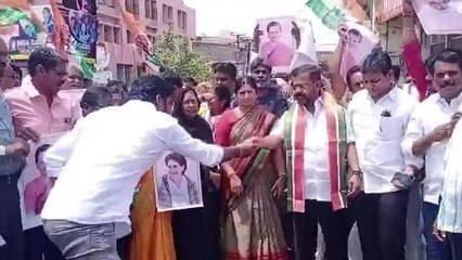 హనుమకొండ: కర్ణాటకలో గెలుపు దిశగా కాంగ్రెస్.. జిల్లాలో సంబురాలు