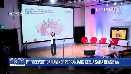 PT Freeport dan AMINEF Perpanjang Kerja Sama Beasiswa untuk Pelajar Papua