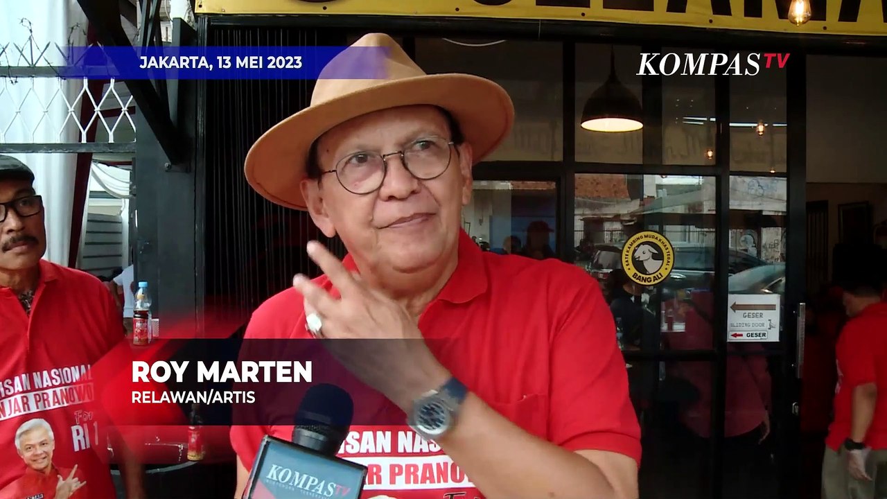 Roy Marten Hingga Doyok Hadiri Deklarasi Relawan Dukung Ganjar Capres 2024