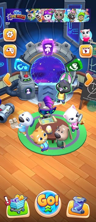 Talking Tom Time Rush Gameplay #42