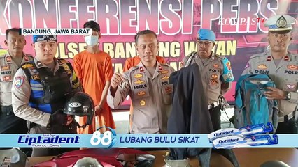 Terekam CCTV, Dua Remaja Nekat Curi Motor Tetangga untuk Beli Miras!