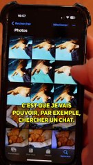 Rechercher dans tes images iPhone et Mac