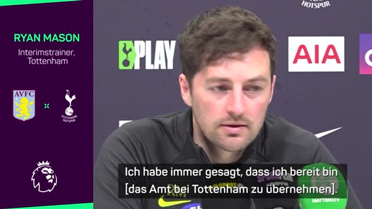 Mason "bereit" für den tottenham-job