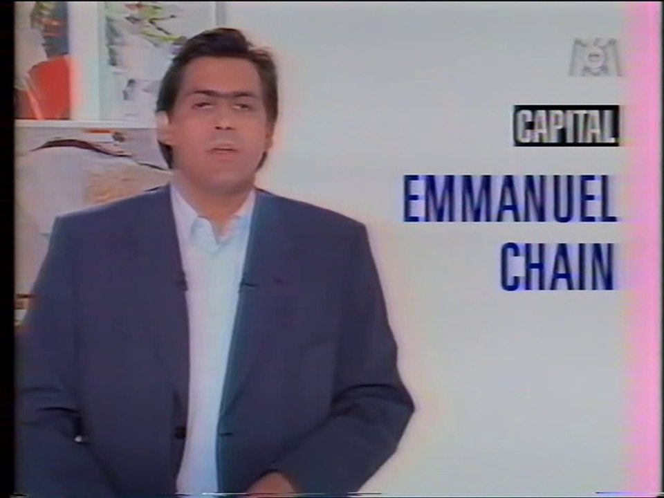 M6 - 24 Mars 1996 - Jingle pub, bande annonce, début "Capital" (Emmanuel Chain)