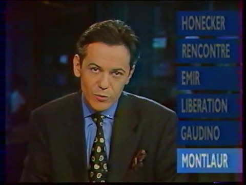 FR3 - 14 Mars 1991 - Pubs, bande annonce, début JT Soir 3 (Marc Autheman)