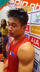 Why Ian Clark Bautista got emotional in interview after winning gold
