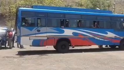 खंडवा: खरगोन बस हादसे बाद बस स्टैंड ओकारेश्वर में पसरा सन्नाटा