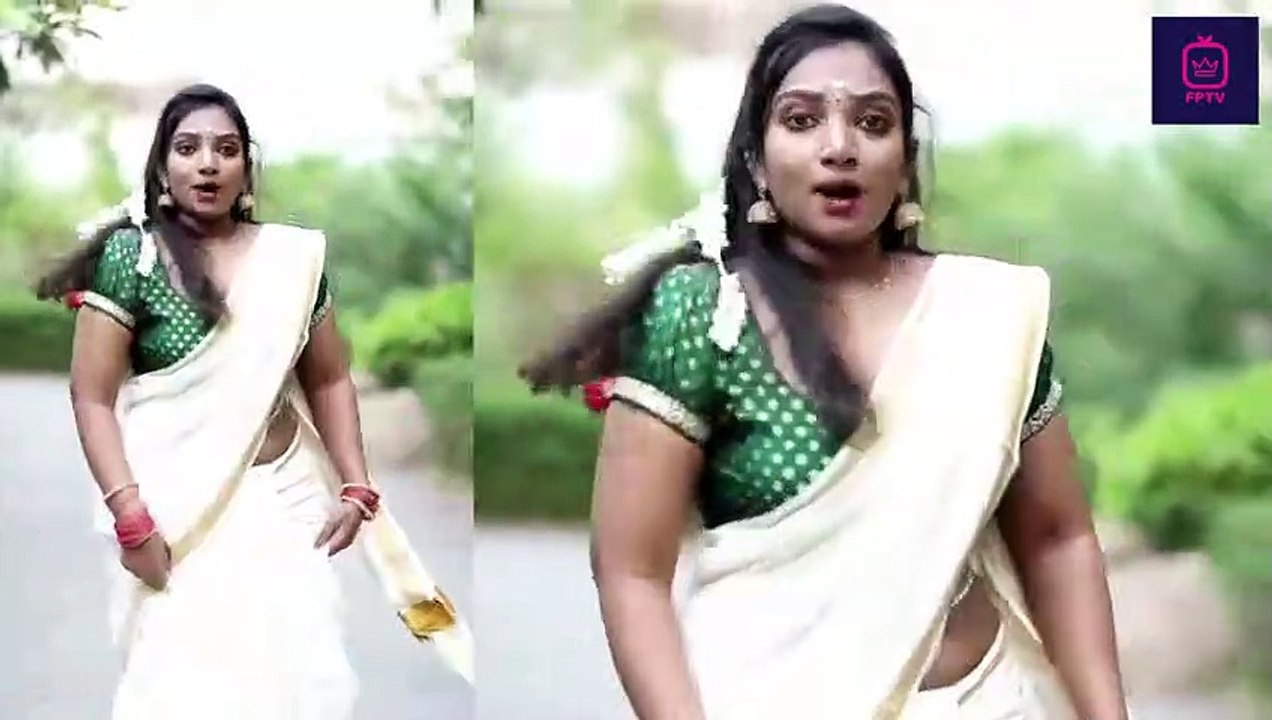 Suriyapraba Dazzling In Blue Saree Outfit - video Dailymotion