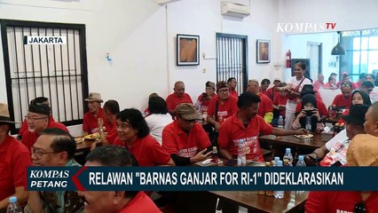 Relawan Barisan Nasional Ganjar Pranowo untuk RI-1 Resmi Dideklarasikan di Jakarta