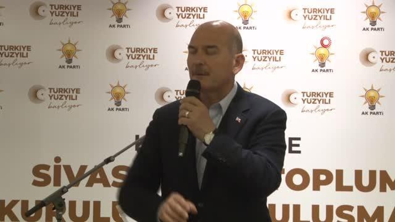 Bakan Soylu Sivaslı Sivil Toplum Kuruluşları ile bir araya geldi