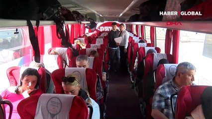 Otogarda seçim hareketliliği sürüyor