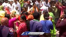 Women Activists Celebrations At Gandhi Bhavan On Congress Victory In Karnataka _ V6 News