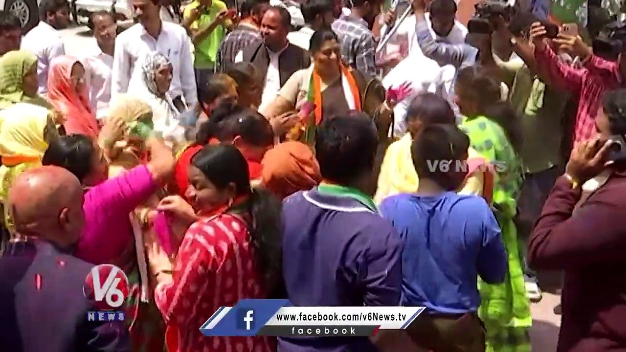 Women Activists Celebrations At Gandhi Bhavan On Congress Victory In Karnataka _ V6 News