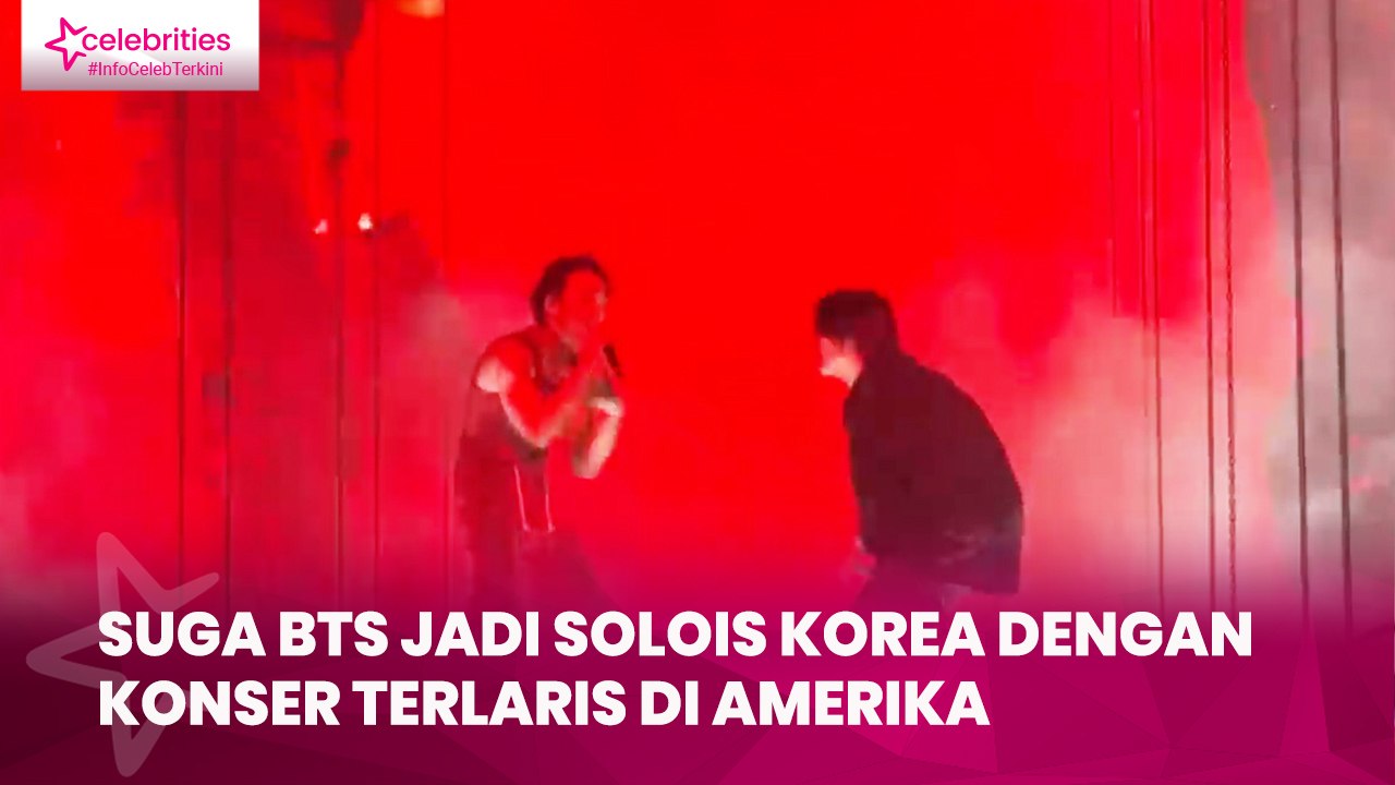 Suga BTS Jadi Solois Korea dengan Konser Terlaris di Amerika