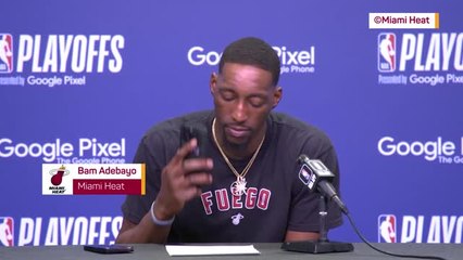 Heat - Quand Adebayo répond à sa mère au téléphone en pleine conférence de presse