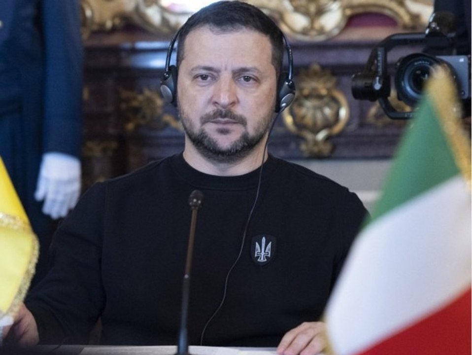 Selenskyj in Italien: Reist er danach nach Deutschland?