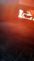 Vídeo mostra momento da explosão de carro com cilindro GNV; veja