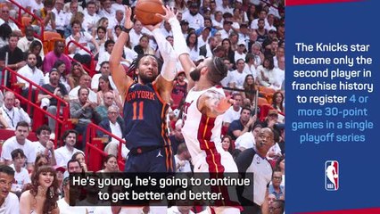 'How's that dude not All-NBA?!' - Spoelstra on Brunson brilliance