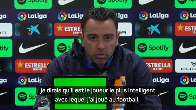Barça - Xavi : Busquets ? Le joueur le plus intelligent avec lequel j'ai joué