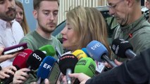 La ministra Raquel Sánchez se defiende de la críticas por las incidencias en Rodalies