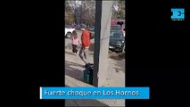Fuerte siniestro vial en 151 y 66
