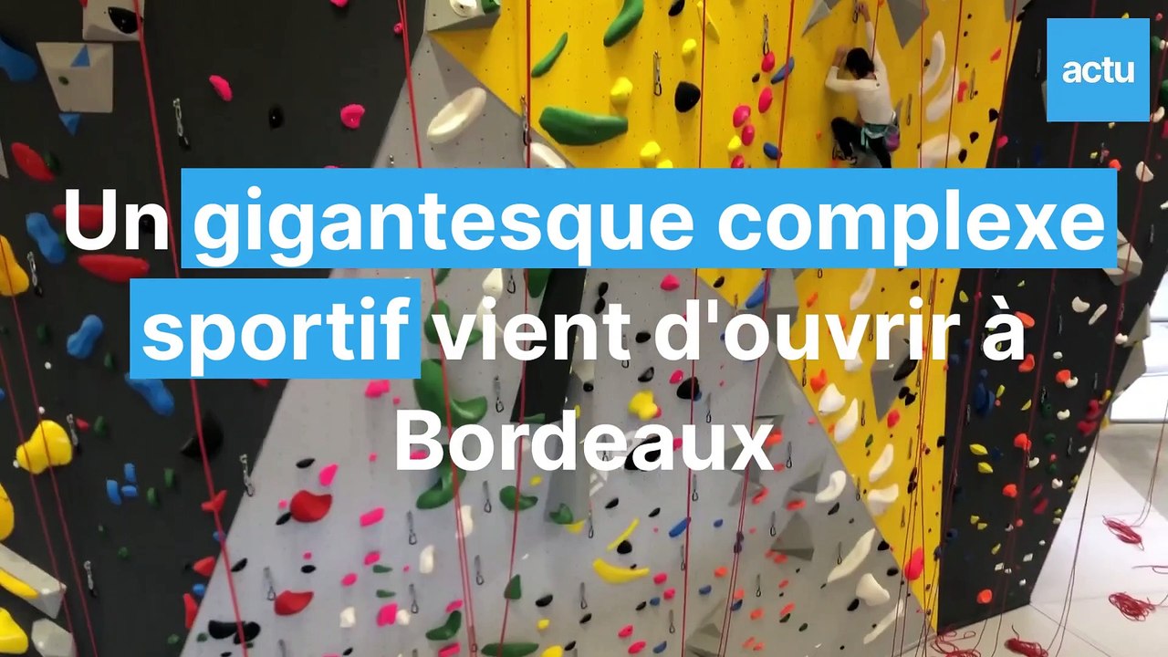 Un gigantesque complexe sportif, l'UCPA sport station, vient d'ouvrir à Bordeaux