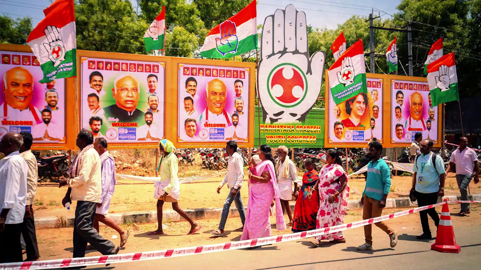 কর্ণাটকে 'হাত'-এর দাপটে কুপকাত বিজেপি, দেখে নিন গণনার শুরু থেকে কী বলছিল ট্রেন্ড