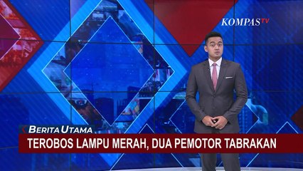 Скачать видео: Terobos Lampu Merah, 2 Pemotor di Blora Jateng Tabrakan hingga Luka Parah!