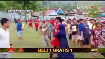 Pertandingan Sepak Bola Antarkampung di Sulawesi Barat Ricuh, Polisi dan Panitia Tangkap Provokator