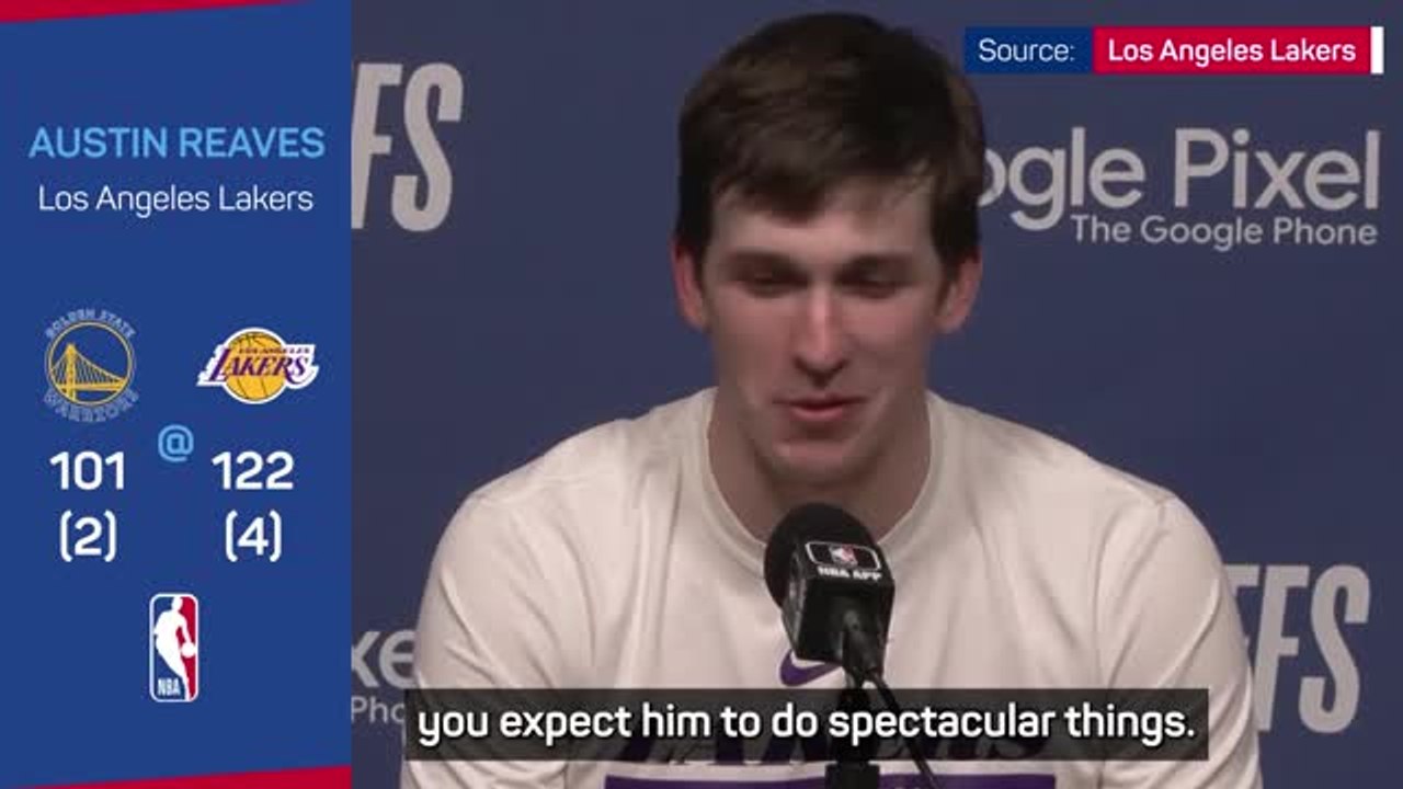 Reaves expects the 'spectacular' from LeBron every game