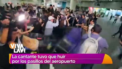Becky G causa revuelo con la prensa tras su llegada a México
