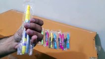 Unboxing and Review of cartoon character 2mm Mechanical Pencil with Lead Pencil