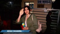 Hot Actress Adah Sharma Spotted at Juhu for Watching Movie