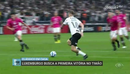Luxemburgo busca primeira vitória no Corinthians  13/05/2023 15:18:42