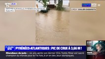 Fortes pluies dans les Pyrénées-Atlantiques: un pic de crue à 3,66 mètres