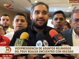 Vpdte. de Asuntos Religiosos del PSUV Nicolás Maduro Guerra visitó iglesias católicas en Bolívar