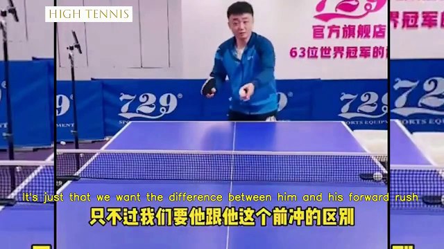 Coach Sun explains with detail the forehand loop (loop drive, high profile loop, submarine loop)