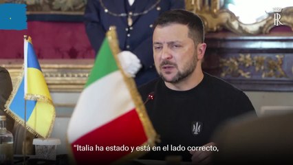 Zelenski viaja a Italia y reivindica su entrada en la OTAN