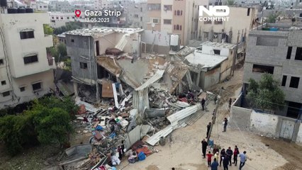 Gaza Stadt: Zerstörung nach israelischem Luftschlag