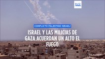 Israel y las milicias palestinas de Gaza acuerdan un cese el fuego